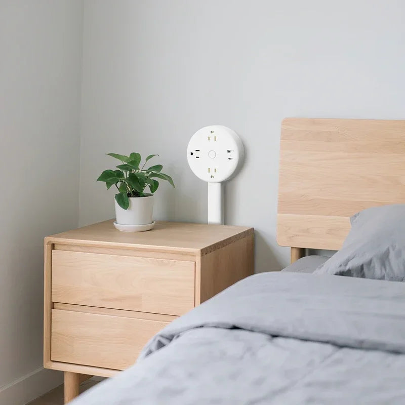 Rotating Electrical Outlet Extender