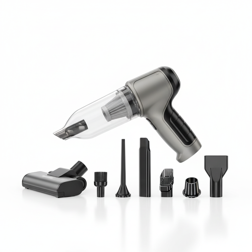 Car vacuum 45 degree angle