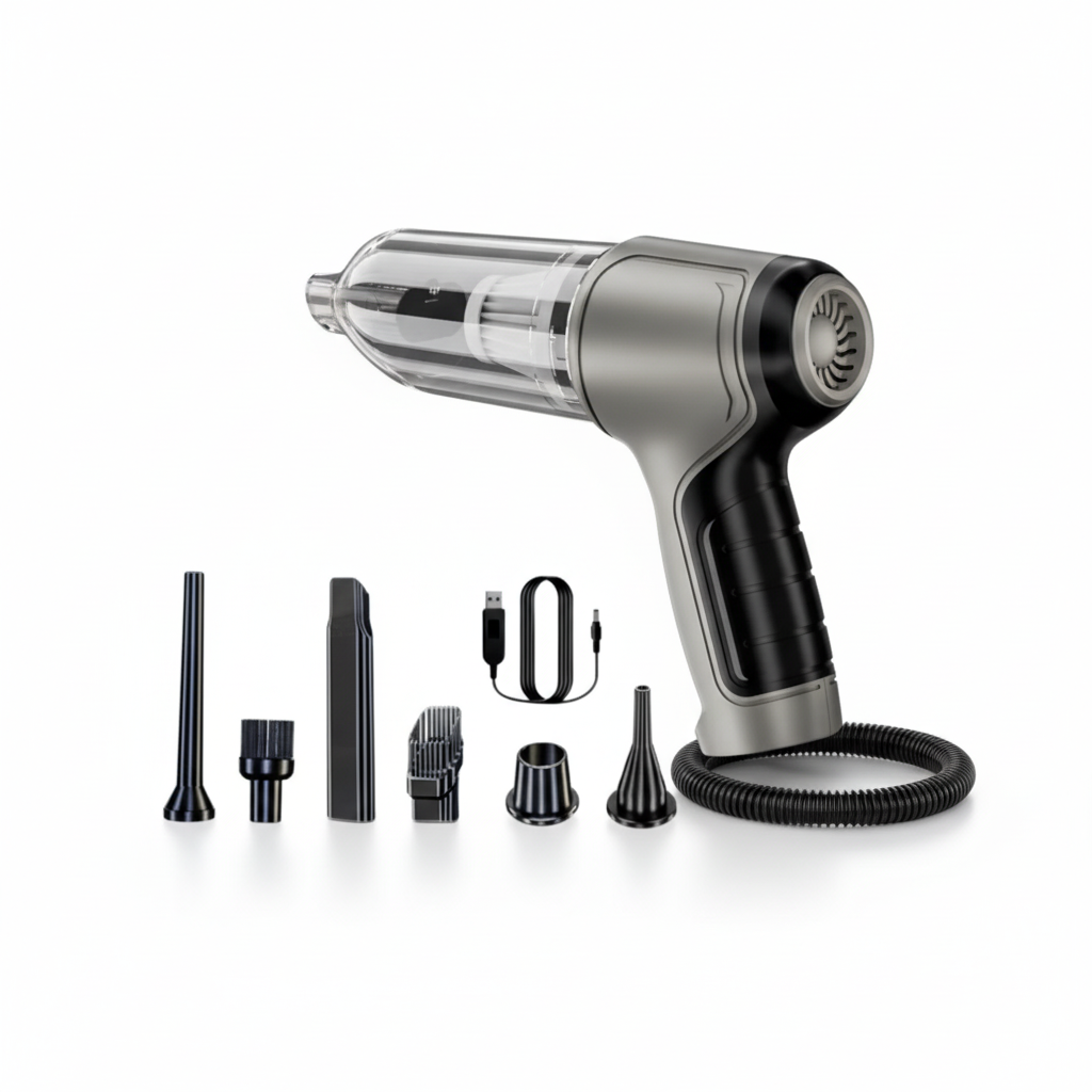 Car vacuum front view